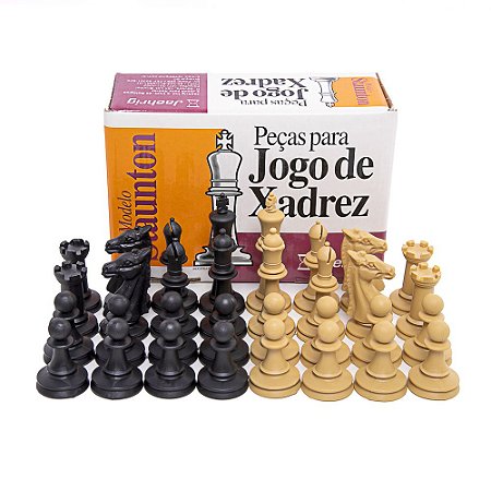 Jogo de xadrez, fácil de carregar, figuras do rei de 4,8 cm, leve