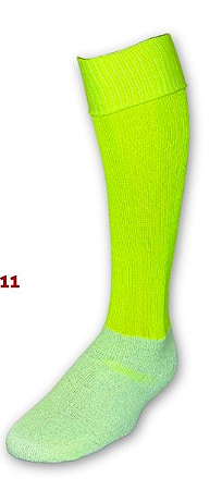 Meião Adulto Futebol Pro Amarelo Cítrico AX Esportes - (Par) 37/43
