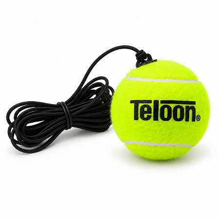 Bola Tênis Rebote Treino c/ Elástico Teloon - AM - OA507