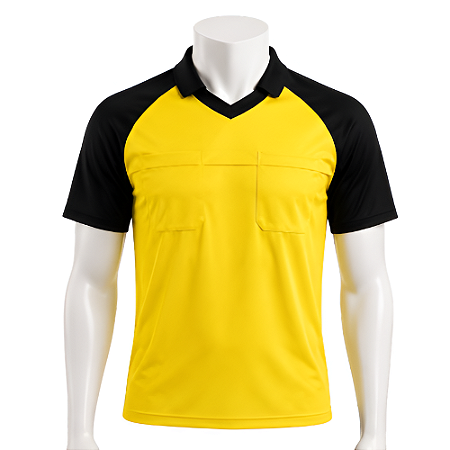 Camisa para Árbitro AX Esportes Amarelo