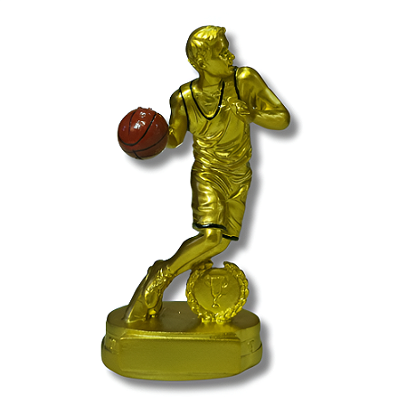 Troféu Basquete Cestinha 18cm AX 557 - EXCLUSIVIDADE