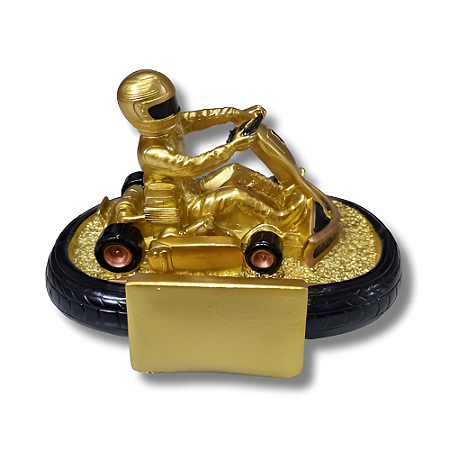 Troféu KART 15x12cm G AX 550 - EXCLUSIVIDADE