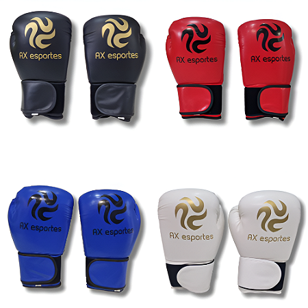 Luva de Boxe Combate 12oz Adulto AX 639 - EXCLUSIVIDADE