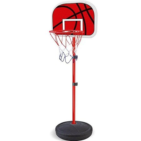 Tabela de Basquete Infantil AX com Estrutura Regulavel 117x202cm DM