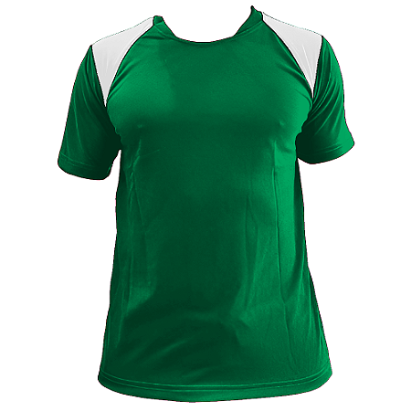 Jogo de Camisa AX Esportes Verde com Branco - 10+1 Numeradas