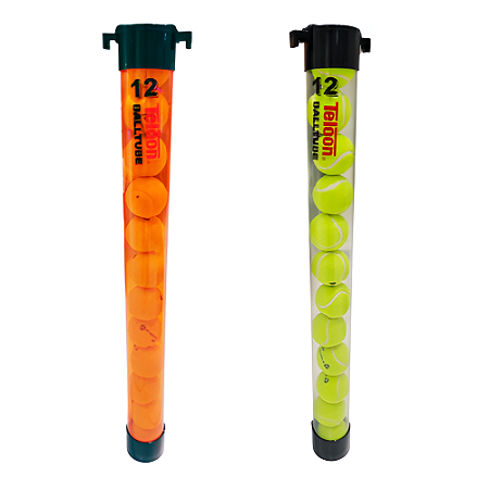Tubo Pegador Teloon para 12 Bolas de Tênis - Plástico 76cm - OA494