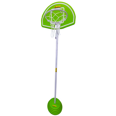 Tabela Basquete INFANTIL Móvel e Regulável Base e Aro com Rede AX - 734