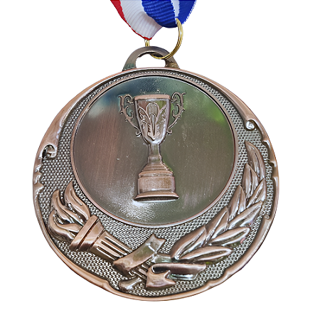Medalha Honra ao Mérito TAÇA Bronze  AX 65mm  YWA 470 / 468 - EXCLUSIVIDADE