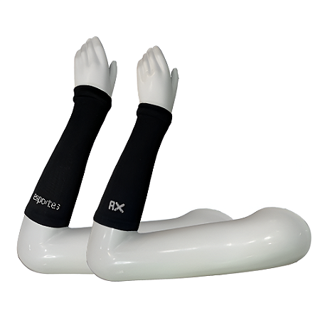 Manguito AX Esportes (Par) - PRETO