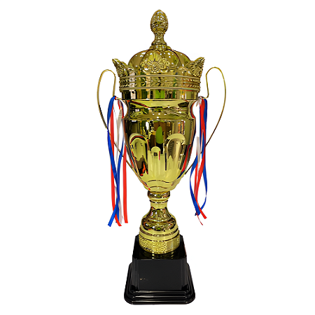 Taça Troféu King Grande Dourada 69cm AX - 850