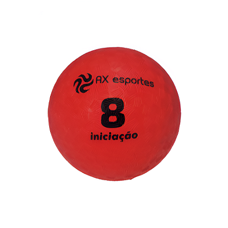 Bola Iniciação AX Nº 8 Vermelha Grip - 704