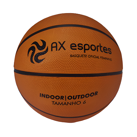 Bola Basquete AX Feminina Juvenil TAM 6 Oficial PROMO - 702