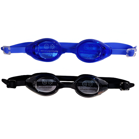 Óculos Natação Adulto AX Silicone Regulável com Estojo PROMO - 869