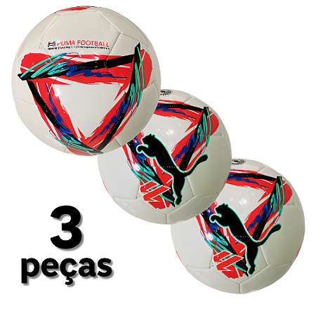 Bola Futebol Campo Orbita Puma LALIGA 1 MS - PACK 3 PEÇAS