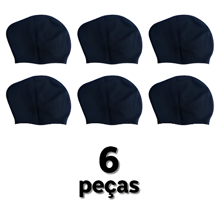 Touca Natação AX Silicone Adulto Tamanho Especial (Cabelos Longos) PROMO 864 - PACK COM 6