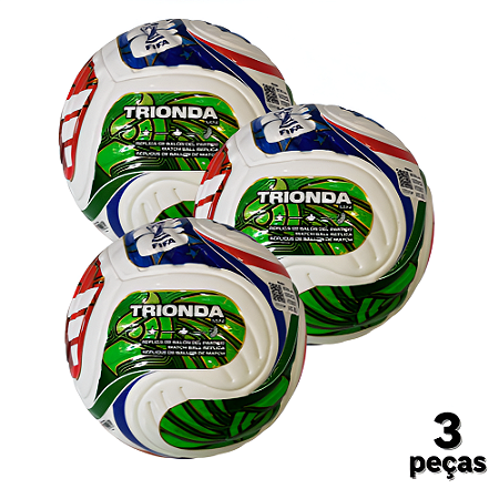 Bola Adidas Mini Trionda WC - PACK COM 3 PÇS
