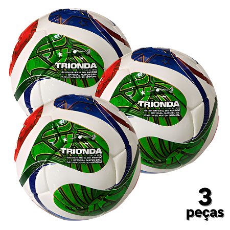 Bola Adidas SALÃO PRO Trionda WC - PACK COM 3 PEÇAS