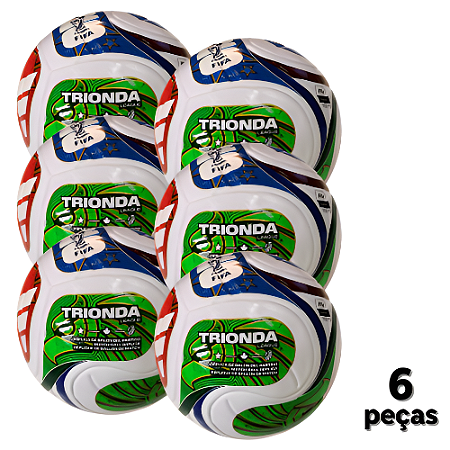 Bola Adidas CAMPO LEAGUE Trionda  WC LGE - PACK COM 6 PEÇAS