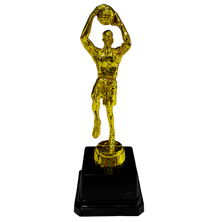 Troféu de Basquete 3º Lugar 18cm Base Quadrada AX - Y250