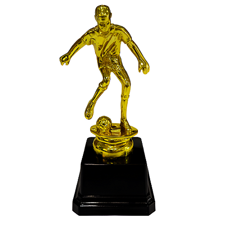 Trofeu de Futebol 2º Lugar 16cm Base Quadrada AX - 472