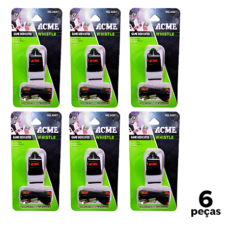 Apito com Cordão ACM AX A587 - 749 - PACK COM 6