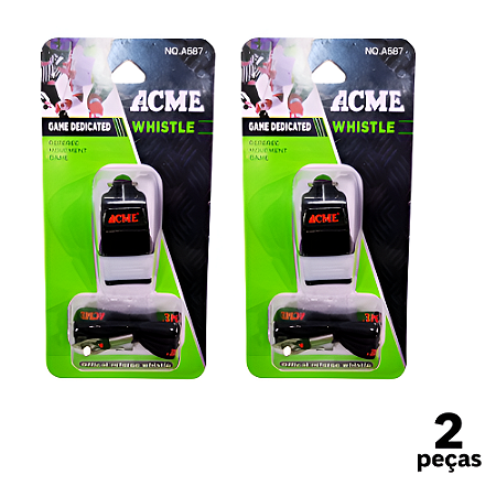 Apito com Cordão ACM AX A587 - 749 - PACK COM 2