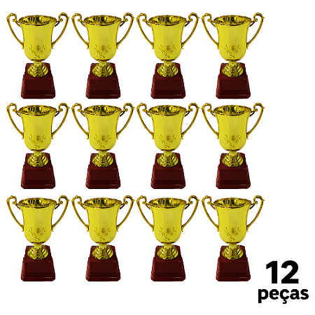 Taça AX Esportes YWA 510 PP TAM 15cm - PACK COM 12
