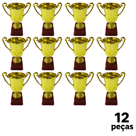 Taça AX Esportes YWA 508 M TAM 20cm - PACK COM 12