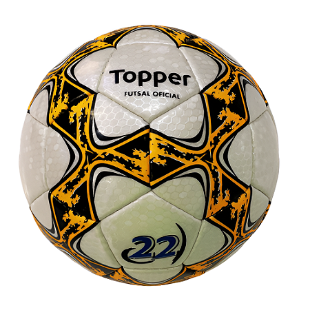 Bola Futebol SALÃO Topper Slick 22 Costurada PU AD. - PROMO