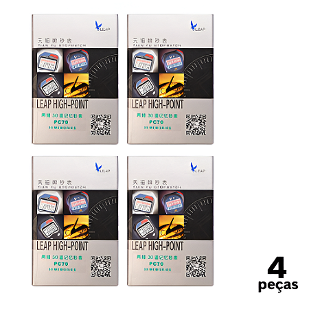 Cronômetro AX Digital Profissional com 30 Voltas - YW270 - PACK COM 4