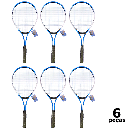 Raquete Tênis Campo AD/JUV 1 Raquetes Ferro AX CY com Bolsa (Unid.)  T27 - 27689 - PACK COM 6