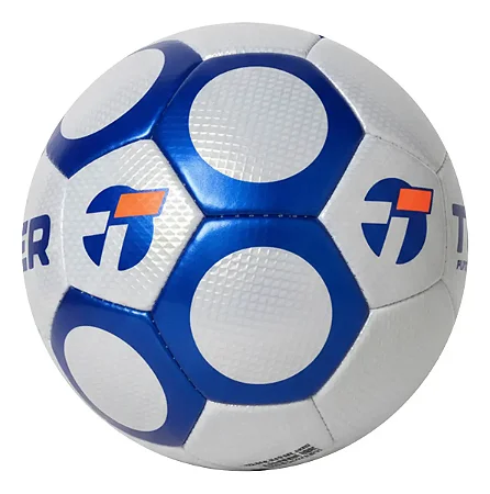 Bola Futebol SALÃO Topper 90 Retro Costurada PU AZUL - PROMO