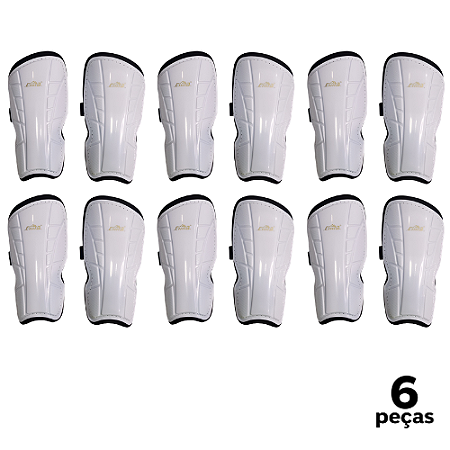 Caneleira Adulto Branca CIMA com Elástico - 799 - PACK COM 6