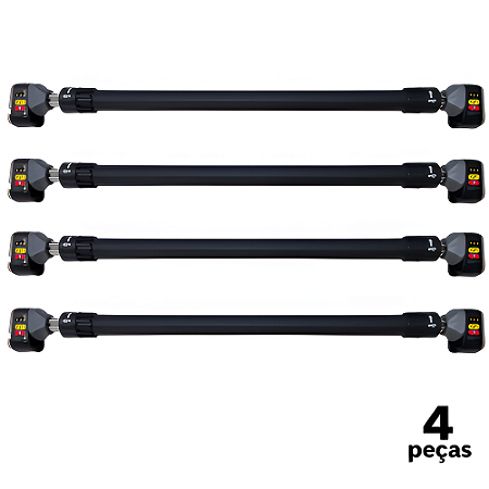 Barra para Porta TOP AX Reg 60-100cm 655 - PACK COM 4