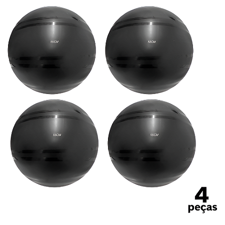 Bola Fitball 55cm Com Bomba AX  PROMO - 476 - PACK COM 4