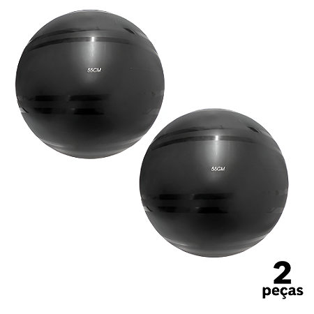 Bola Fitball 55cm Com Bomba AX  PROMO - 476 - PACK COM 2