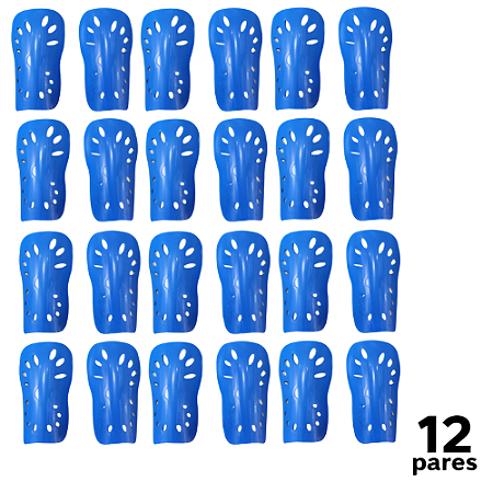 Caneleira Infantil Azul Ventilada Lisa AX - 806 - PACK COM 12 PARES