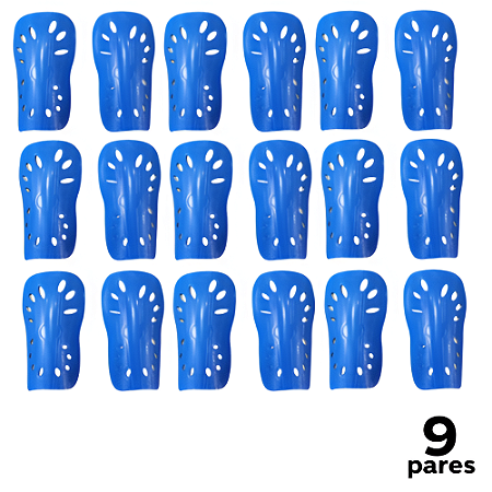 Caneleira Infantil Azul Ventilada Lisa AX - 806 - PACK COM 9 PARES