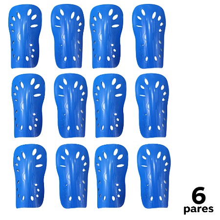Caneleira Infantil Azul Ventilada Lisa AX - 806 - PACK COM 6 PARES