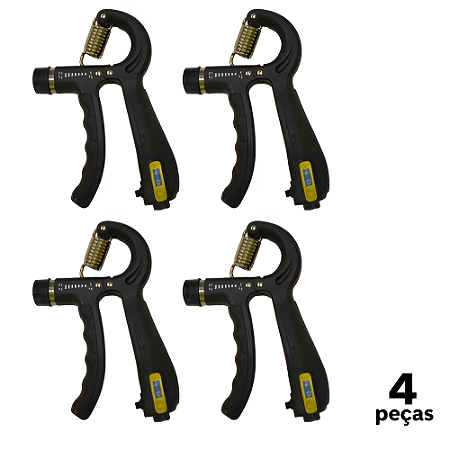 Handgrip Preto Regulável Com Contador AX 610 - PACK COM 4