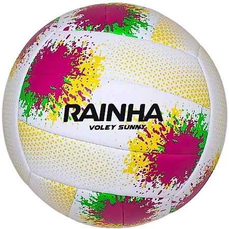 Bola Vôlei Rainha Sunny Costurada Branca - PROMO