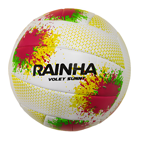 Bola Vôlei Rainha Sunny Costurada Branca - PROMO