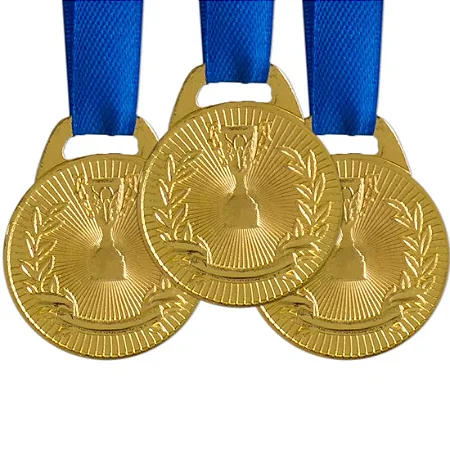 Medalha Honra ao Mérito Ouro AX 35mm - YWA 468 PROMO - PACK COM 100
