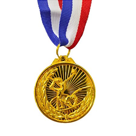 Medalha Ginástica GR Ouro AX 50mm - 980
