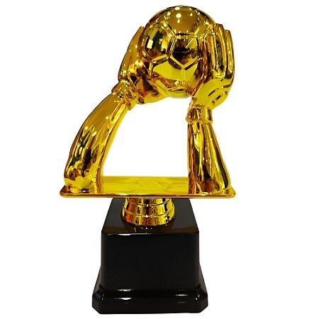 Troféu Goleiro Mão na Bola 18,5cm - 997