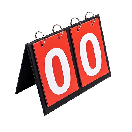 Placar de Mesa 2 Dígitos 20x17cm Dobrável AX Esportes - 050