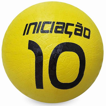 Bola de Iniciação AX Esportes Nº10 - Amarela - EXCLUSIVIDADE