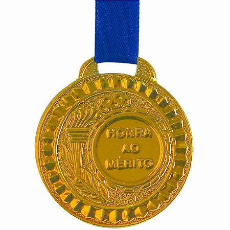Medalha AX Esportes Bronzeada 44mm (Contém 10 unidades)