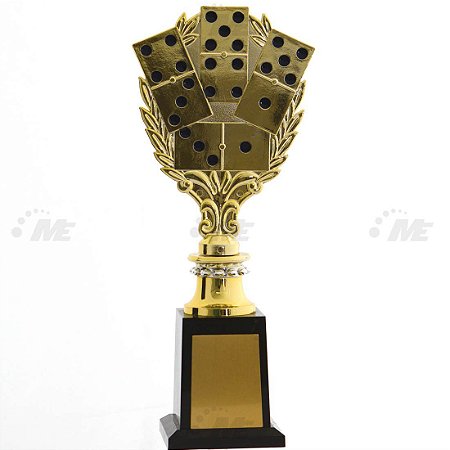 Troféu Piazza Dominó 436/3 25cm - 3º Colocado