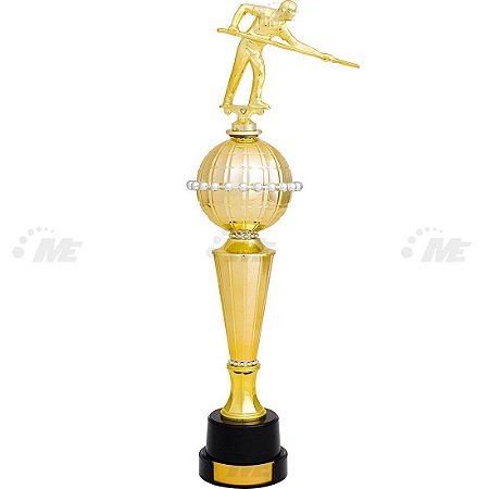 Troféu PZ Bilhar 472/5 65cm - 1º Colocado